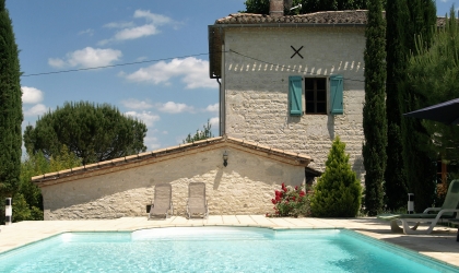 holiday rental villa with pool lot valley france